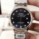 Perfect Replica Rolex Datejust Black Diamond Markers Face Stainless Steel Bezel 40mm Watch (2)_th.jpg